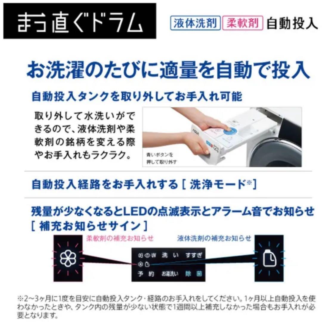 山川純です！新品未使用‼️AQUA ドラム式洗濯乾燥機