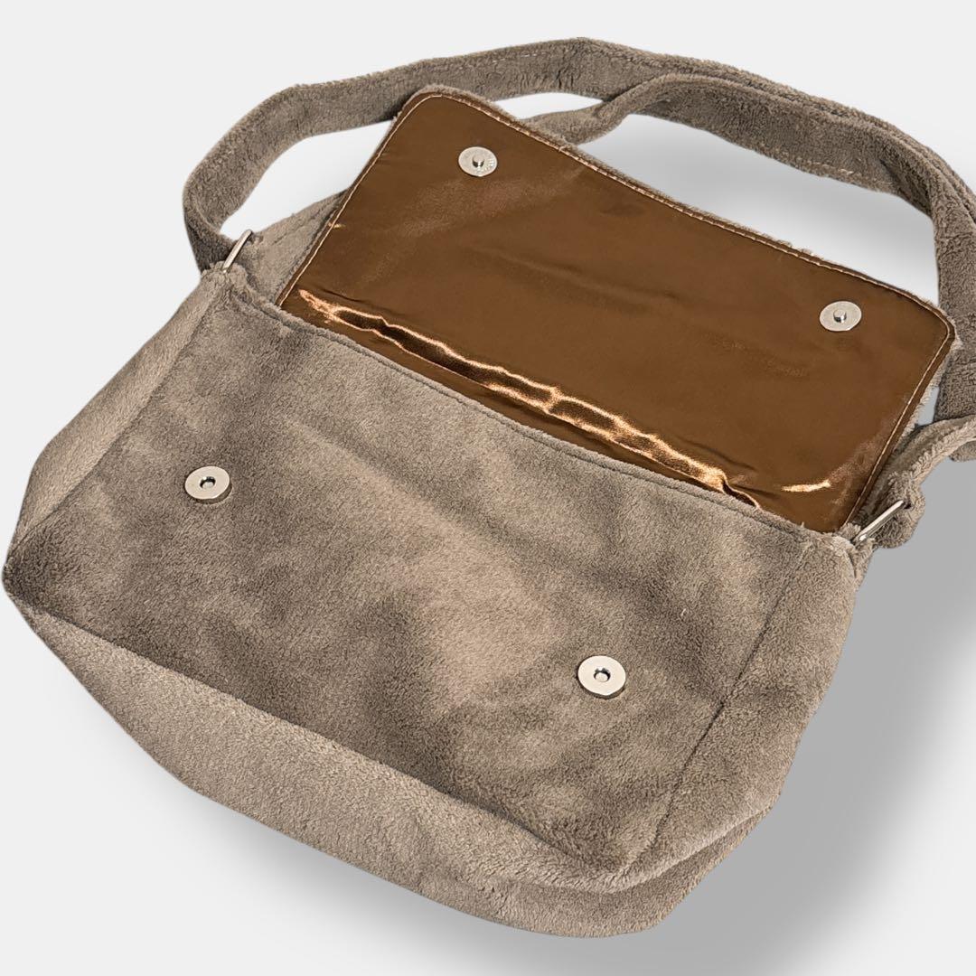 新品 シャネル ノベルティ パイル生地 モコモコ ショルダーバッグ