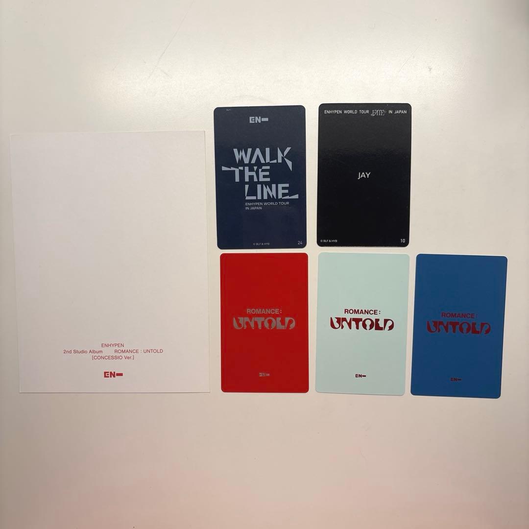 ENHYPEN ジェイ トレカ ポストカード - メルカリ