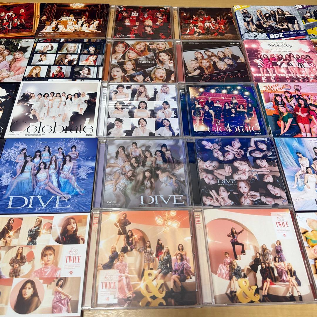 TWICE CD DVD ライブ映像あり 35枚 全てつきます まとめ売り - メルカリ