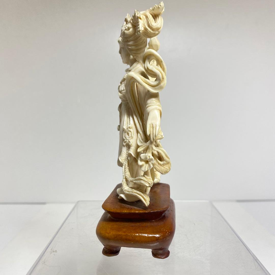 極上　天女　置物　h13.5cm/123g 東K8-0111☆2F タエチ