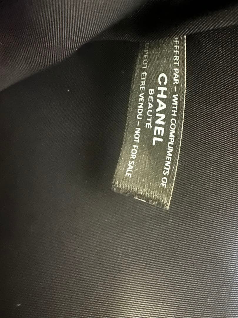 CHANELノベルティ☆スパンコールトートバッグ新品未使用シルバーダーク