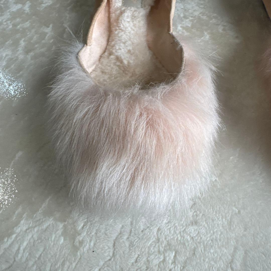 sanpei 様専用UGG アグ】ジニー フラッフ フラットシューズファー☆