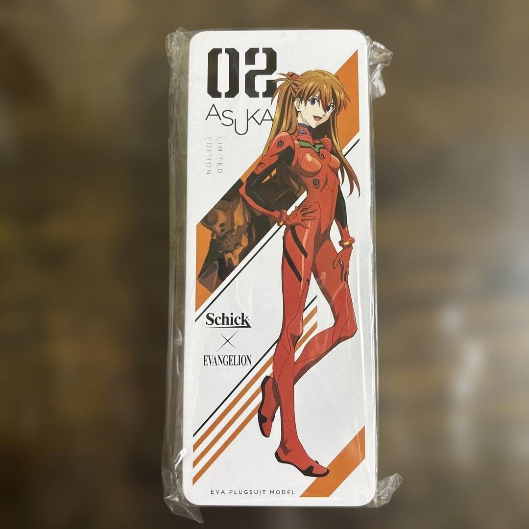 Schick × エヴァンゲリオン アスカ 缶ケース - メルカリ