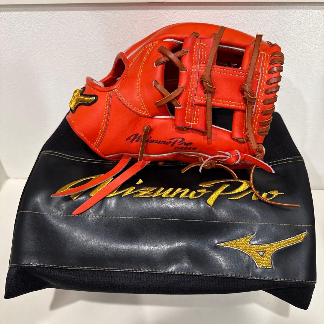 ミズノプロ 軟式グラブ 坂本型 岸本耕作さん 伝説は受け継がれる MIZUNO PRO 岸本耕作職人 監修の超限定グラブ 最