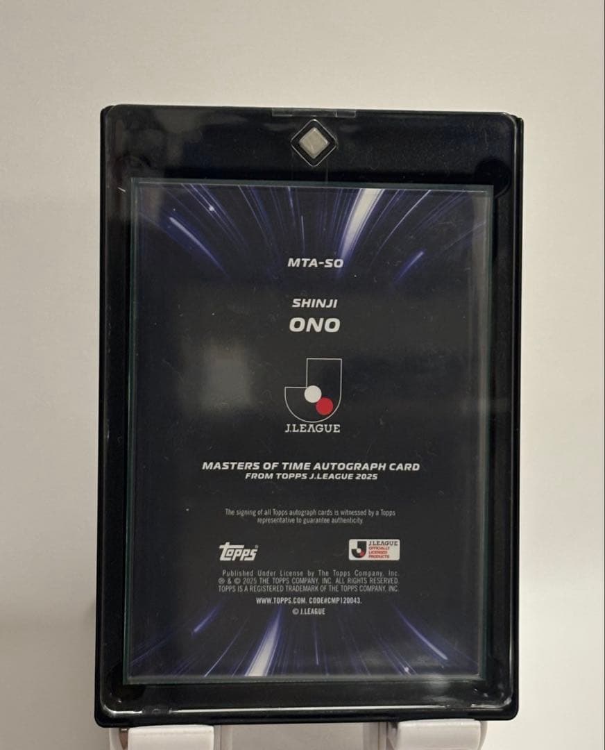 2025 Jリーグ topps 小野伸二 サインカード 99 - メルカリ