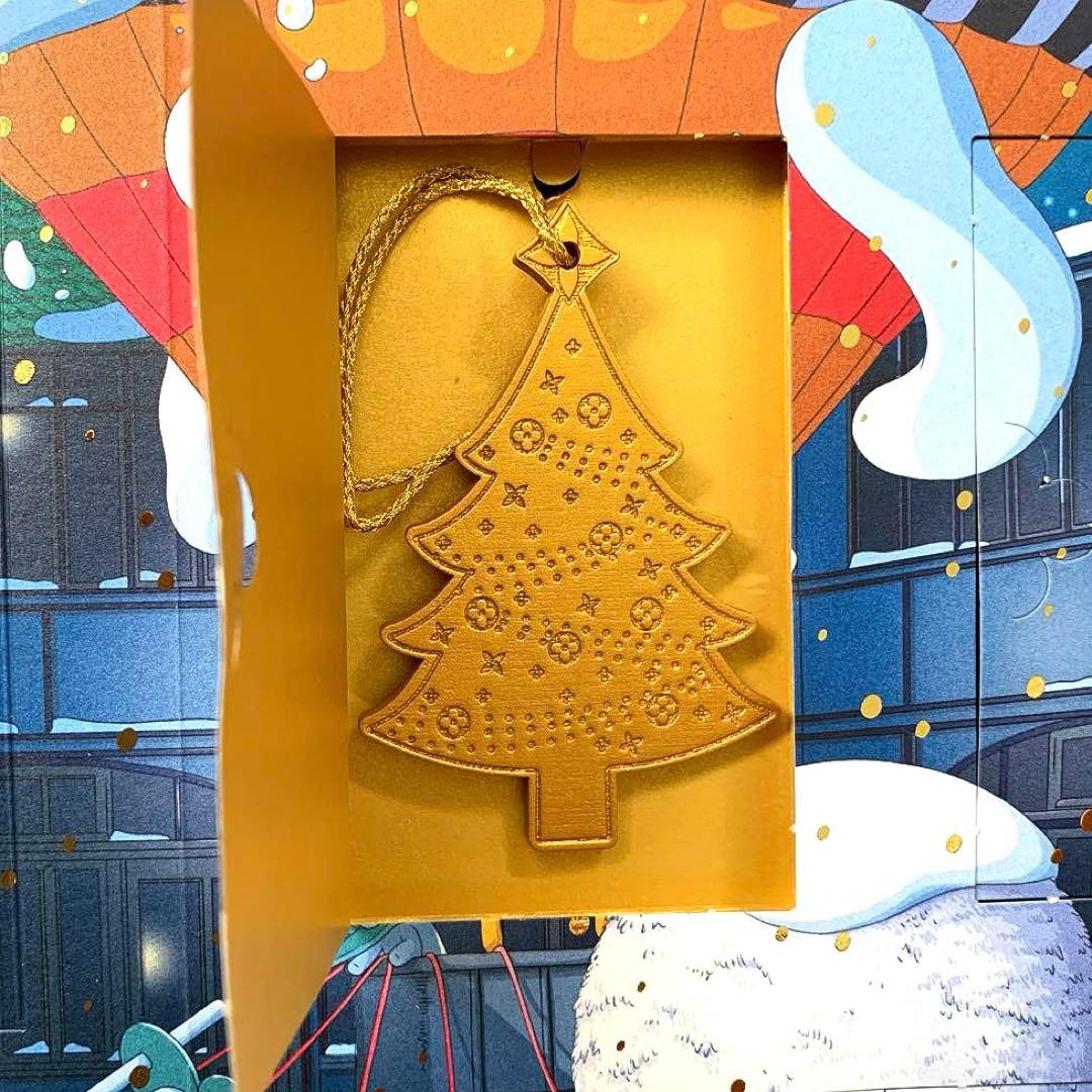 Louis Vuitton ルイヴィトン クリスマスツリー オーナメント 金 - メルカリ