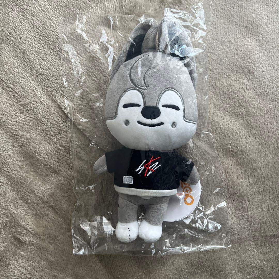 Stray Kids SKZOO ウルフチャン ぬいぐるみ stray kids 5'CLOCK ウルフ