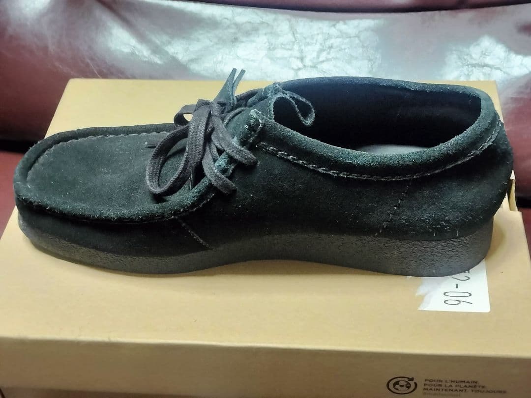 Clarks Wallabees EVO 黒スエード43 27cm ワラビー良品 - メルカリ