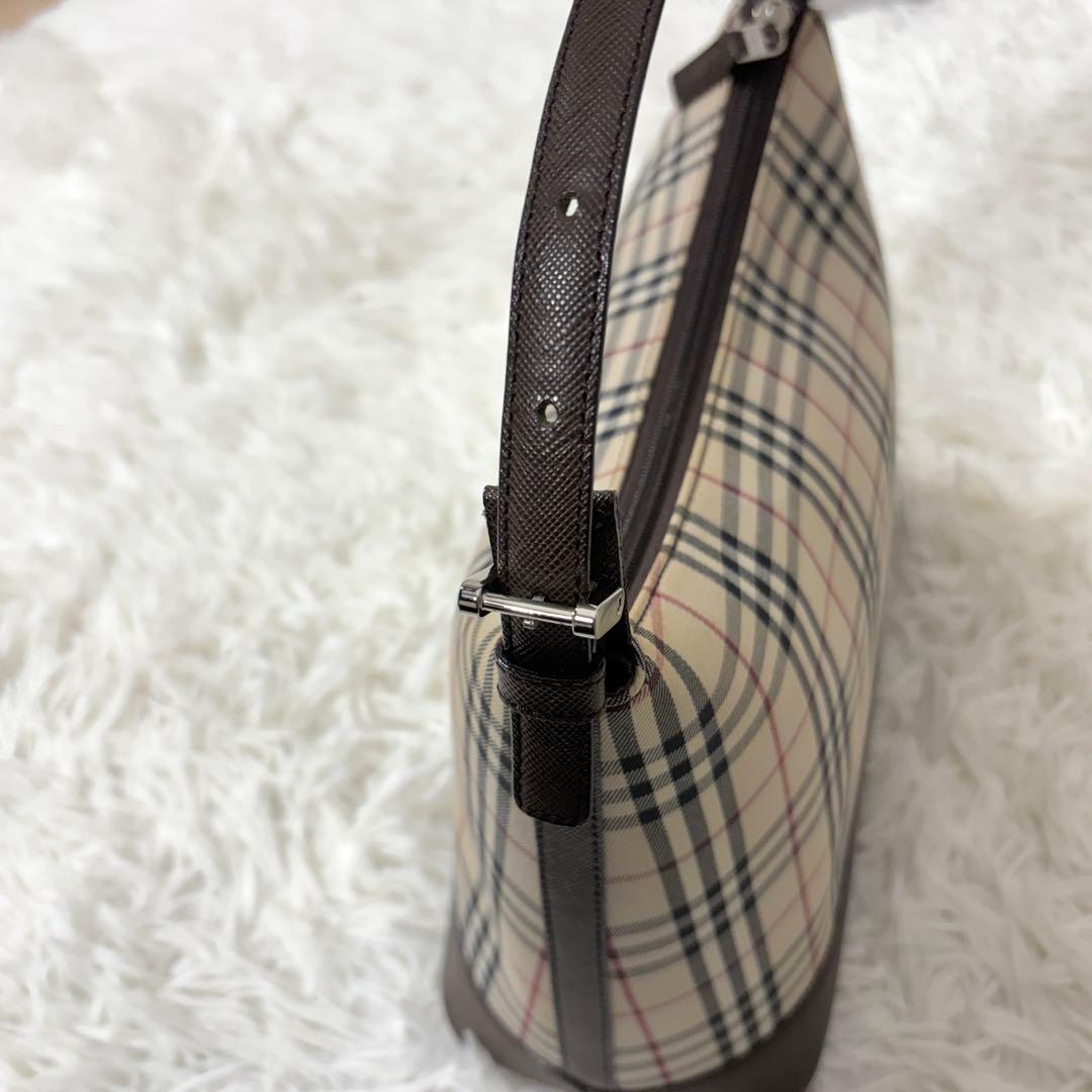 バーバリー ワンショルダーバッグ ノバチェック キャンバス