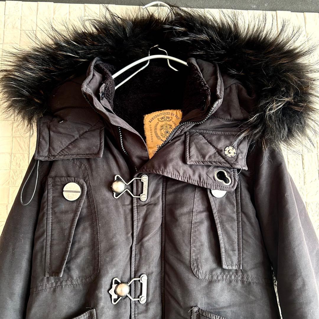 美品！SLY ミリタリー モッズコート N3B y2k 00's 黒 サイズ1 - メルカリ