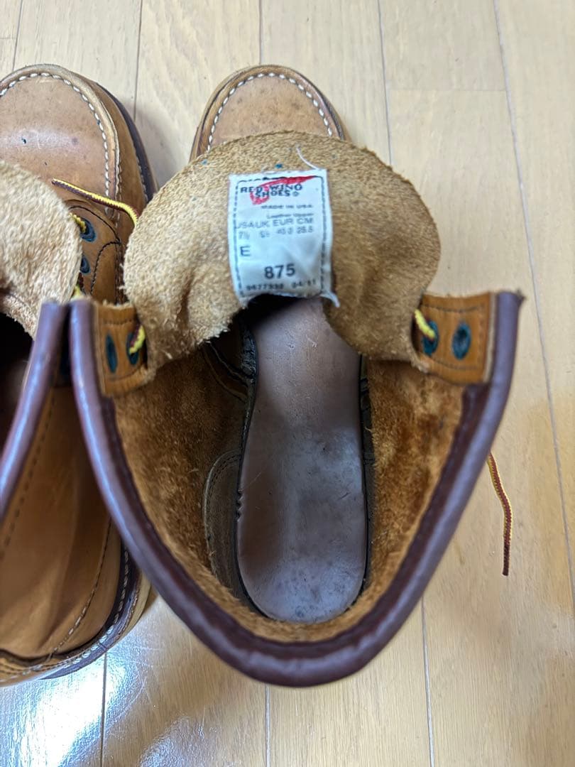 ●Red Wing Shoes/レッドウイング 875 25.5cm