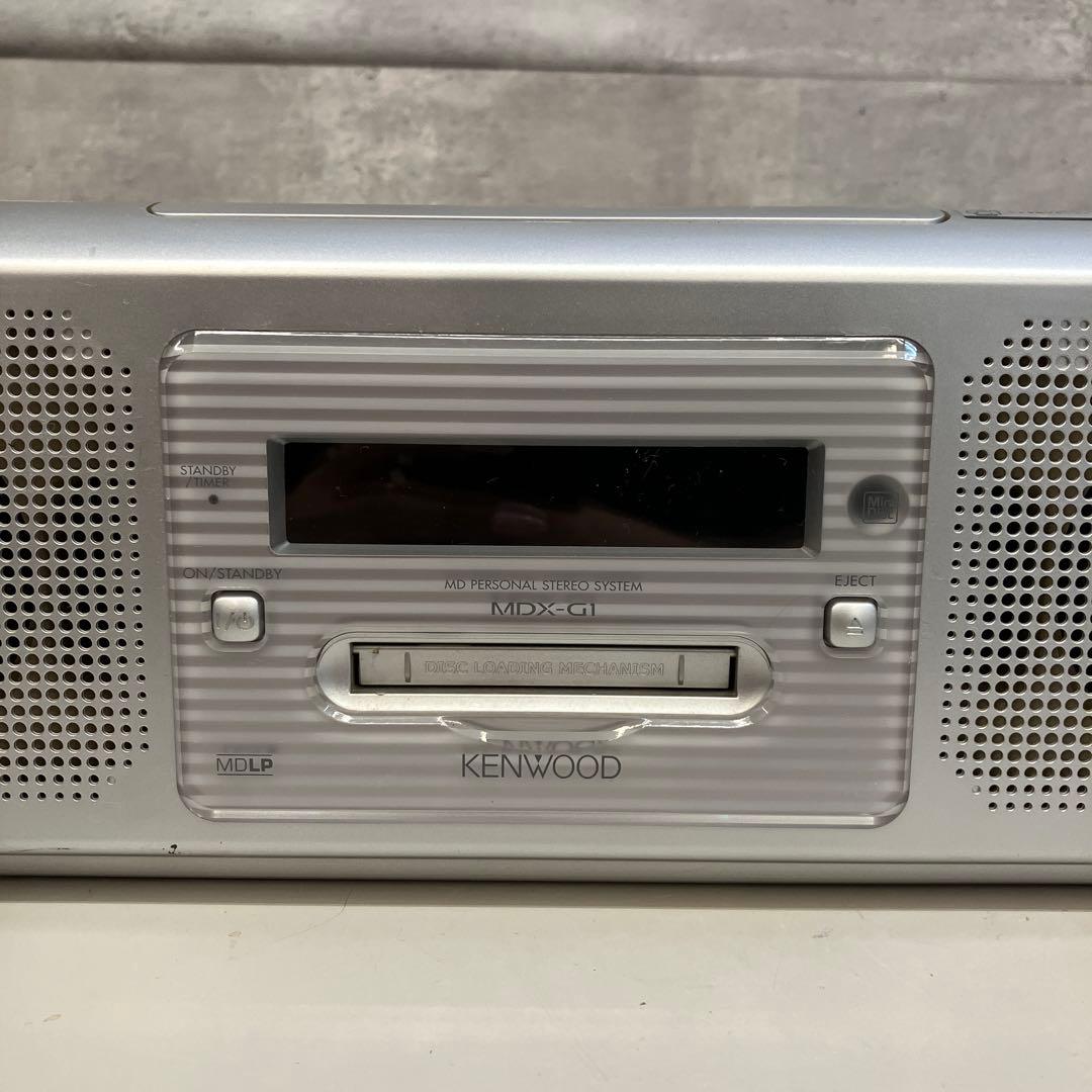 ケンウッド MDX-G1 MD/CD ラジカセ 2001年製 ラジオカセット - メルカリ