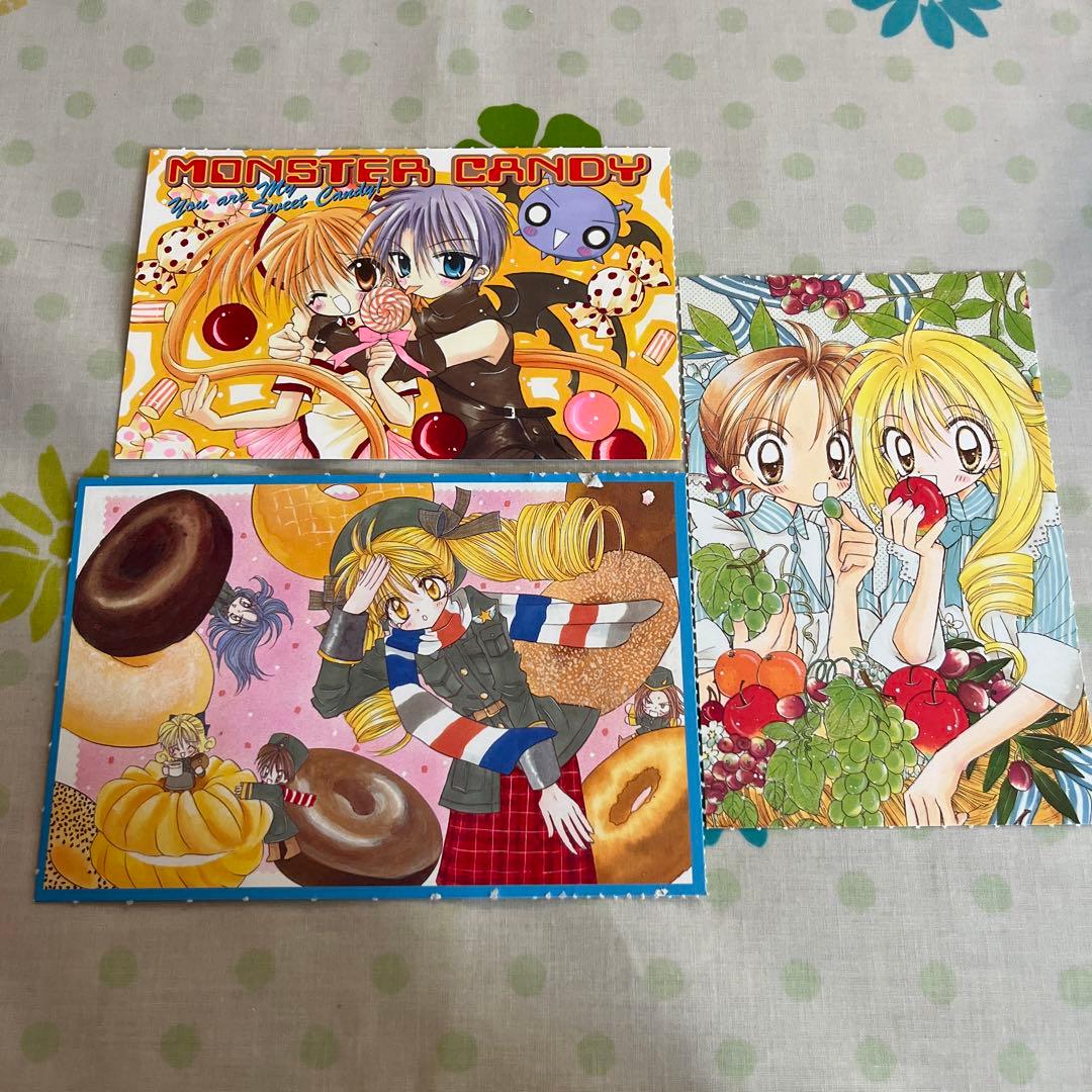 おおばやしみゆき先生作品ポストカード ちゃお付録 エンジェルハント