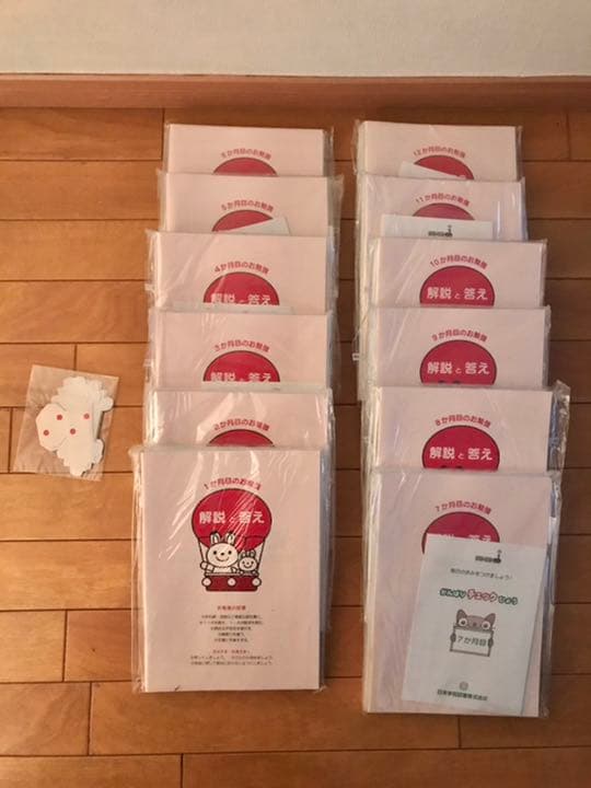 欠番、書き込みなし》美品 家庭保育園 キララ 1〜36ヶ月