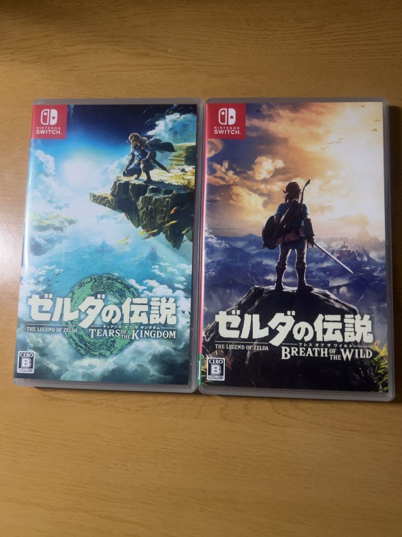2本セット】ゼルダの伝説 ティアキン•ブレワイ