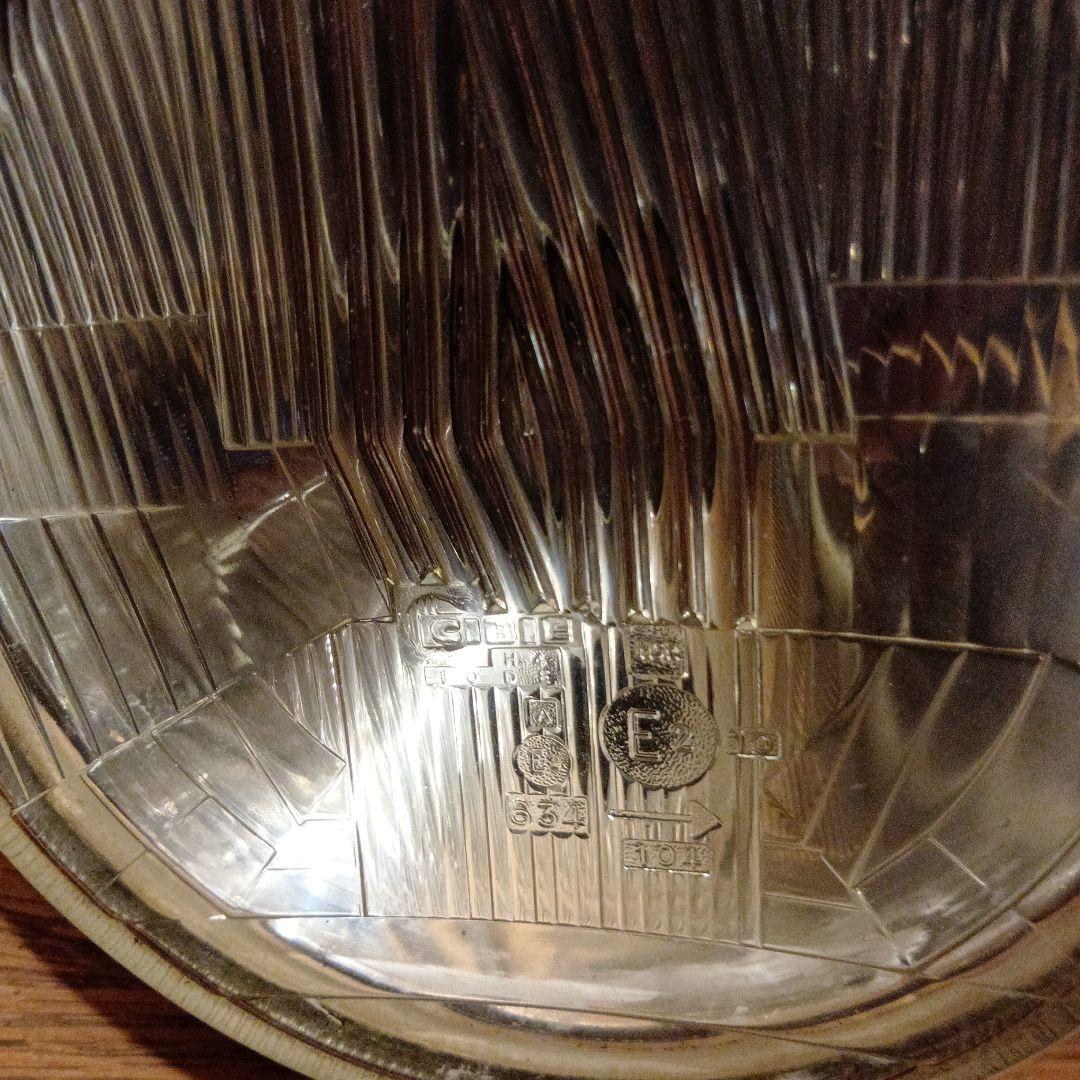 官*官様 当時物 シビエ 凹 ライト リム ケース付き 160パイ ヨンフォア