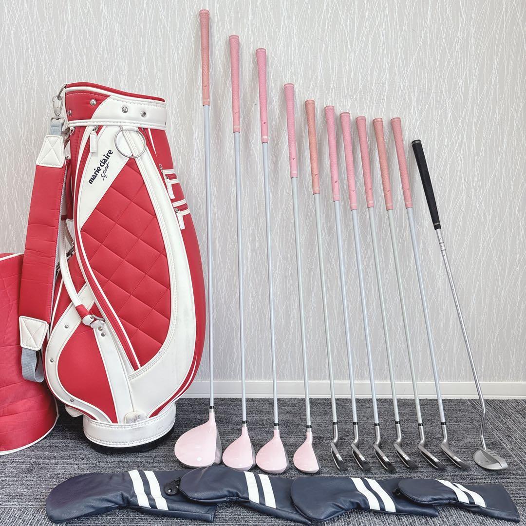 超豪華❗️Pure Spin 初心者 レディース ゴルフ クラブフルセット 楽天市場】パーソンズ レディース ゴルフクラブ 8本セット キャディ
