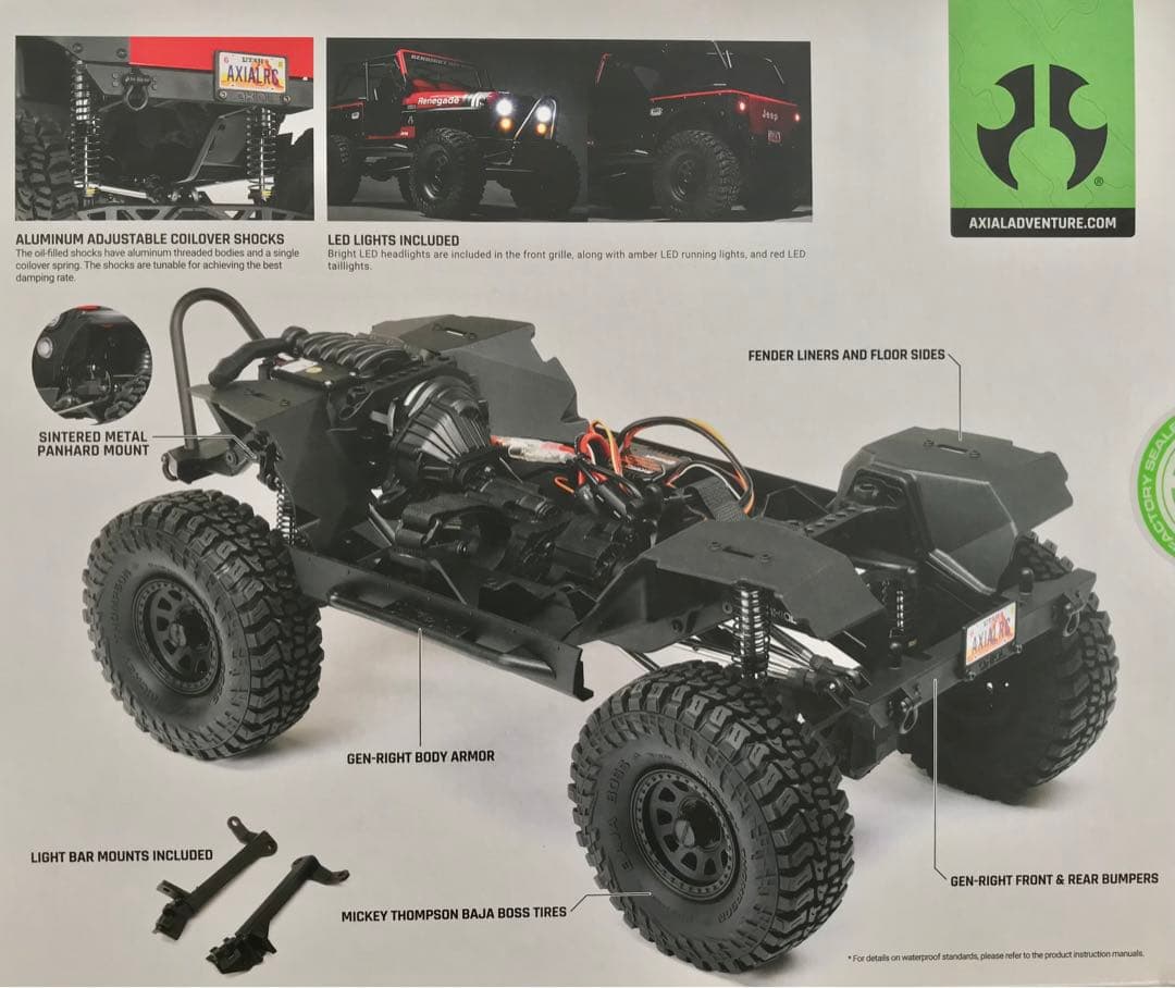 Axial SCX10 III JEEP CJ-7 RTR 赤 未開封 ジープ - メルカリ
