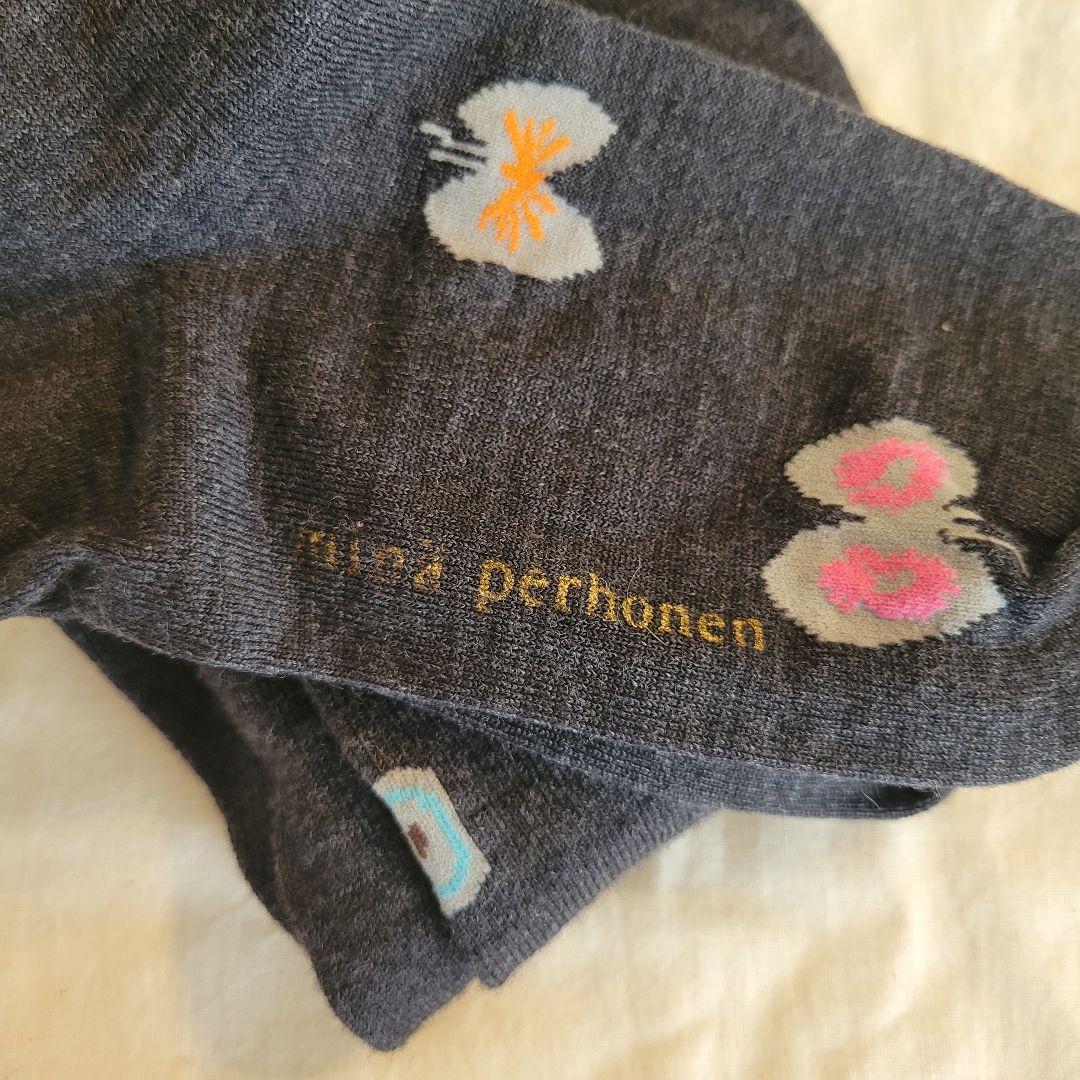 mina perhonen hana hane タイツ　グレー