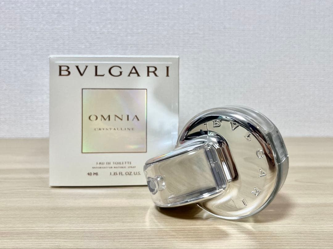 BVLGARI OMNIA CRYSTALLINE 40ml オードトワレ - メルカリ