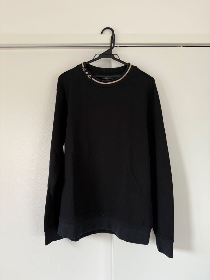 A.P.C. ブラック トレーナー A.P.C.（アーペーセー） APC A.P.C. トレーナー Standard Rue Madame