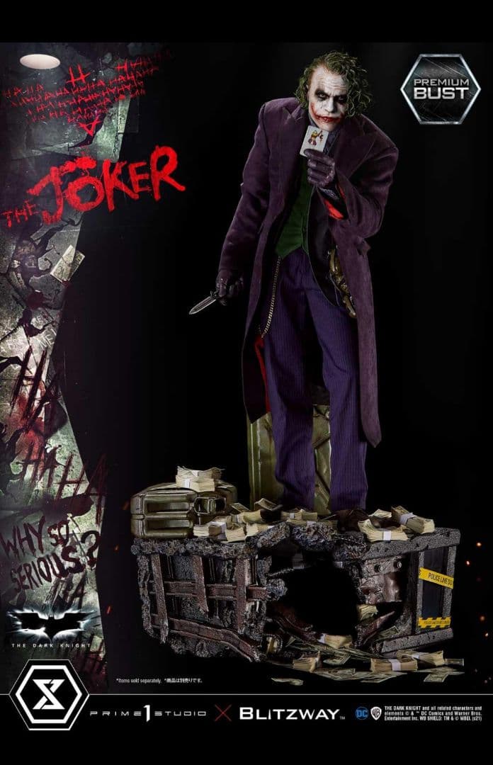 プライム1スタジオミュージアムマスターラインダークナイト ジョーカー