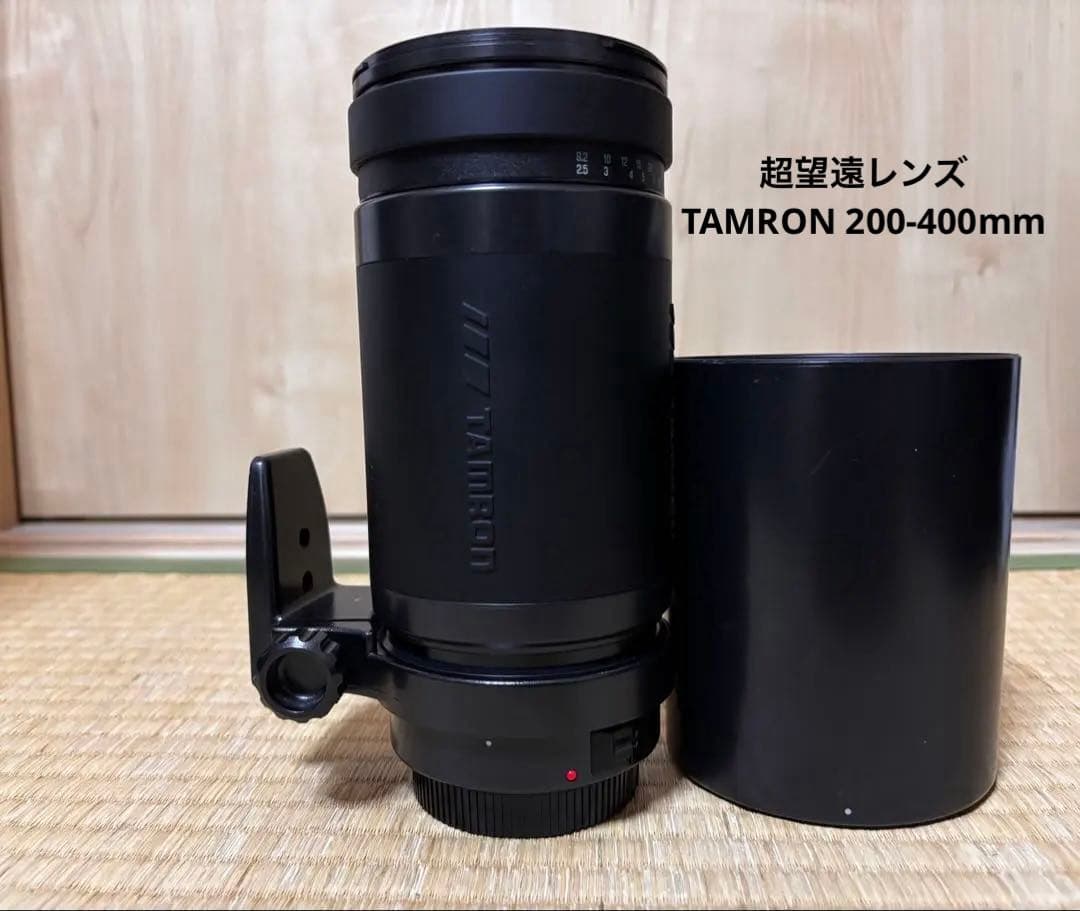 TAMRON AF 200-400mm F5.6 LD EFマウント用 Tamron 200-400mm f5.6 LD Lens for Nikon AF | Blue Moon Camera