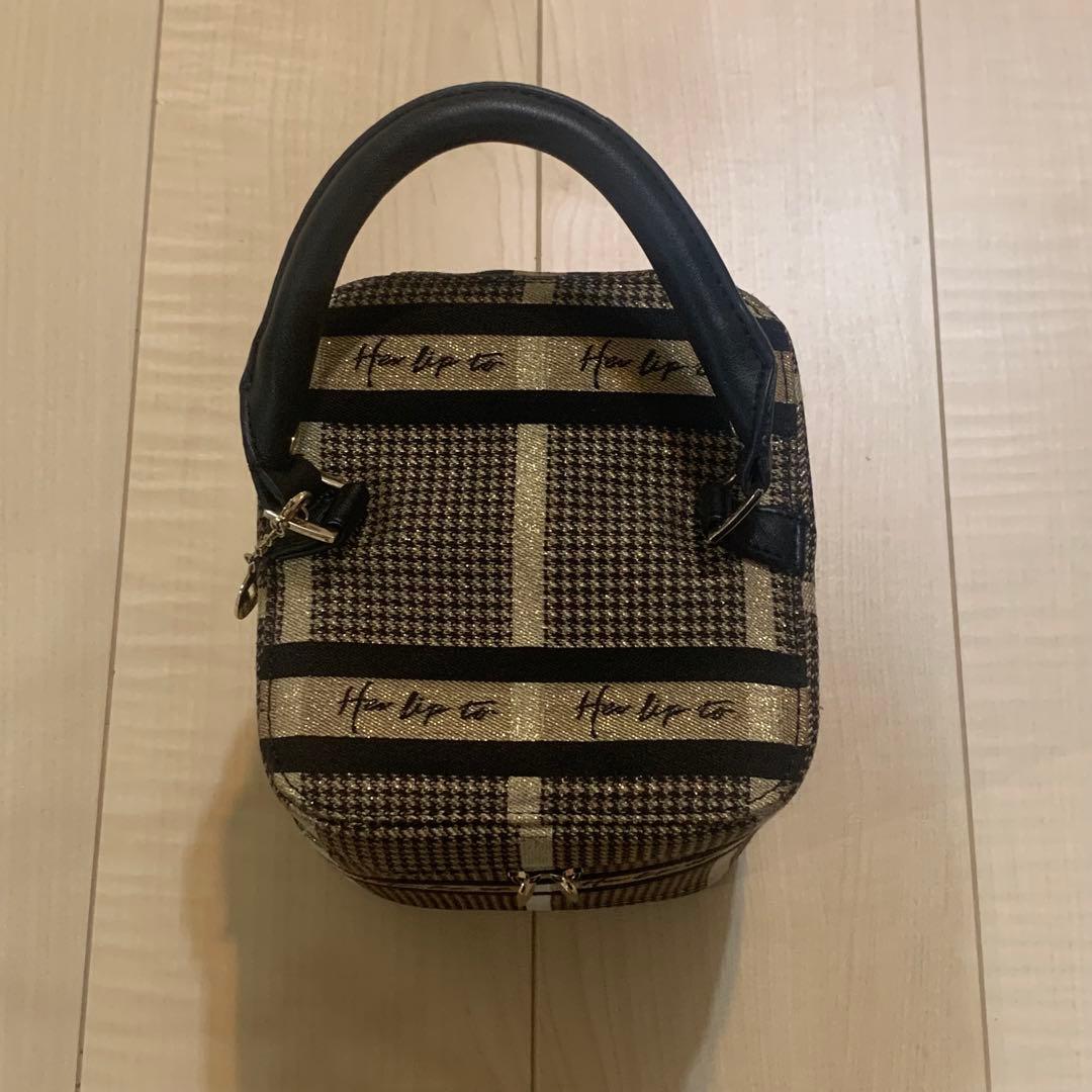 Herlipto Jacquard Vanity Bag ゴールド - メルカリ