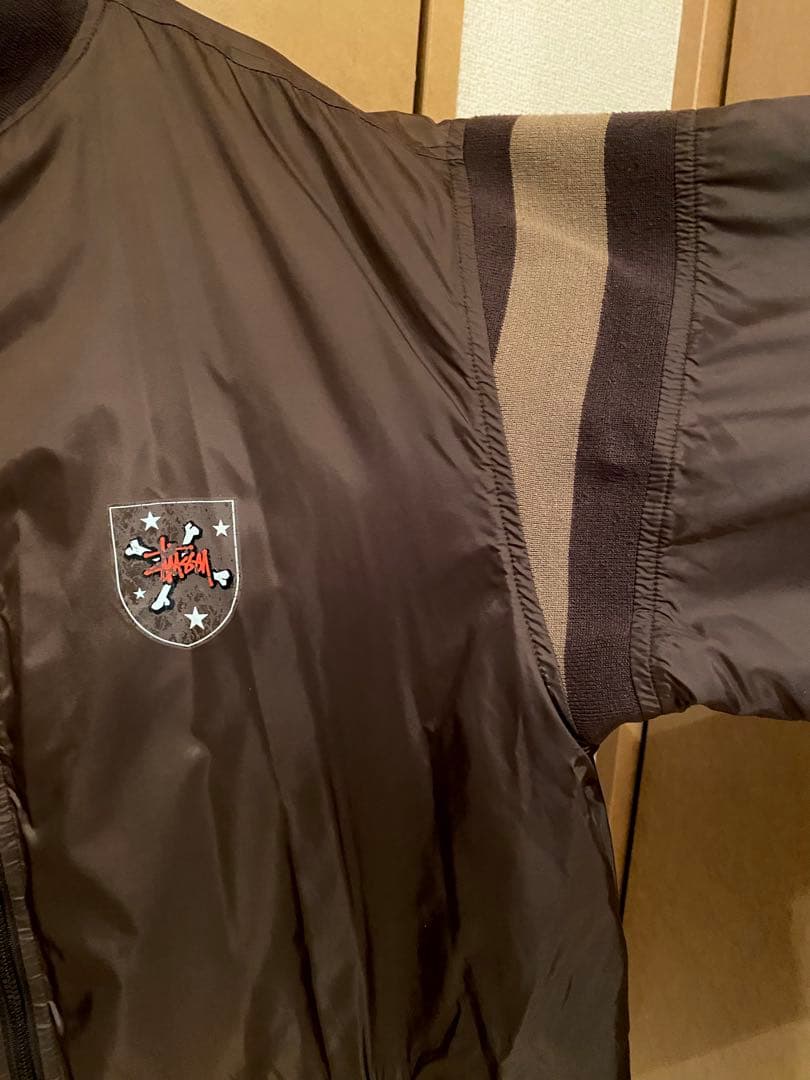 90s】OLD STÜSSY クロスボーン ナイロンJKT - メルカリ