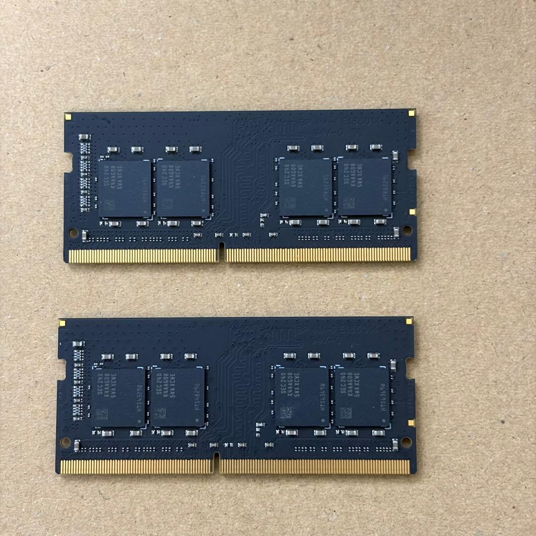 即購入歓迎】TEAM DDR4 16GBx2 TED416G2666C19 - メモリー特別