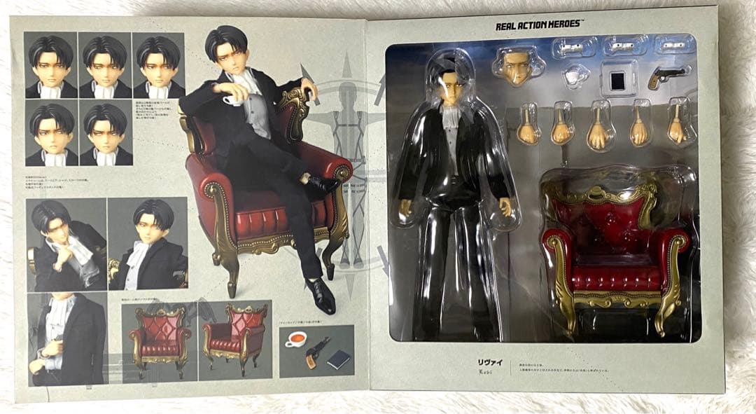 メディコムトイ RAH 進撃の巨人 リヴァイ 私服Ver. フィギュア - メルカリ