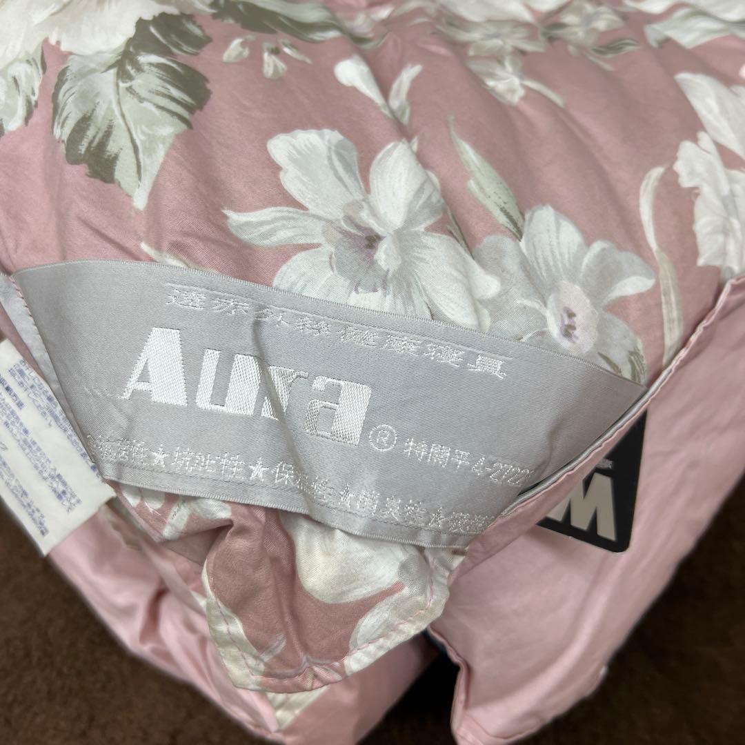 Aura 遠赤外線掛けふとん オーラ綿 シングル 日本製 - 布団・毛布