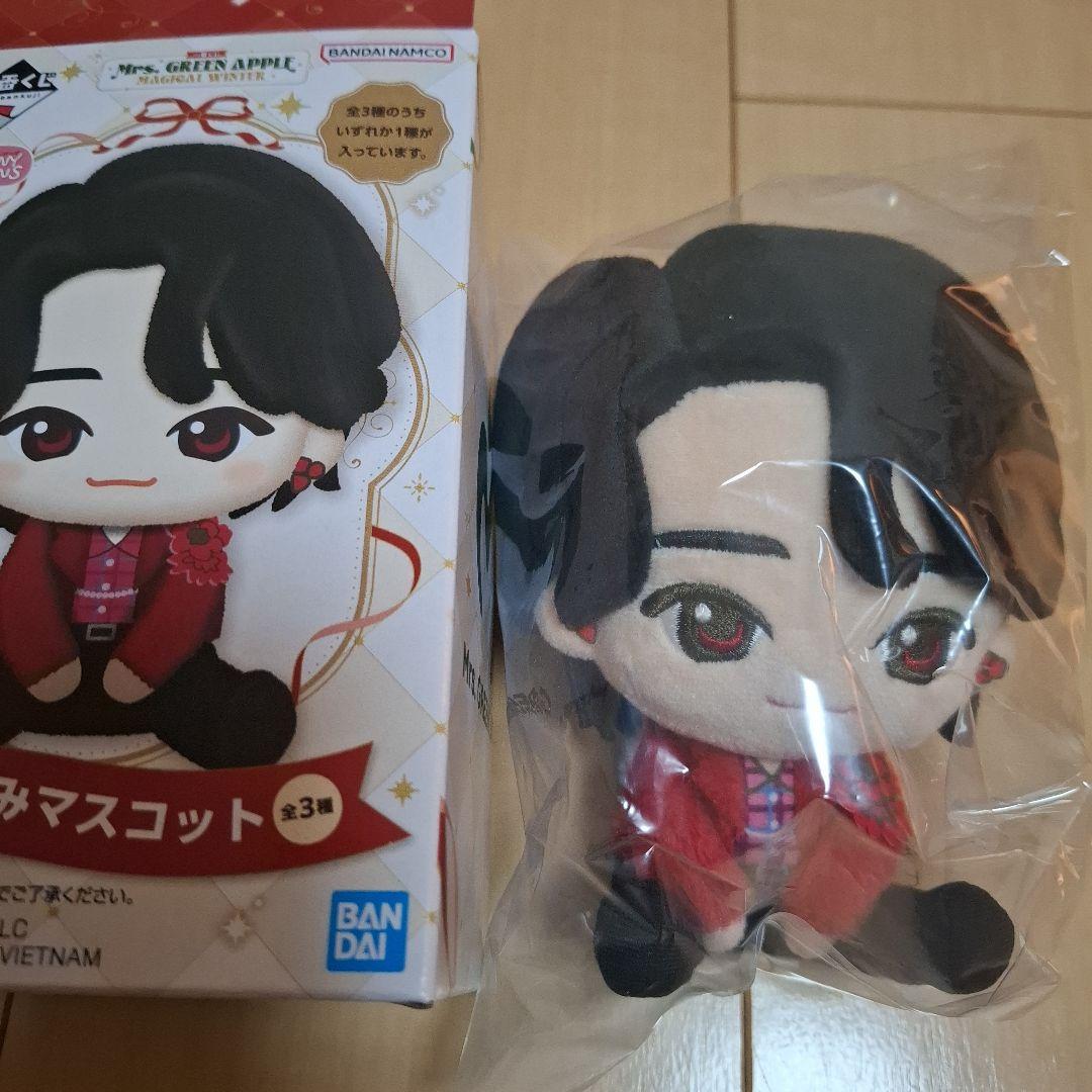 Mrs. GREEN APPLE 一番くじ　A賞 ぬいぐるみマスコット　大森元貴 ミセスグリーンアップル一番くじA賞ぬいぐるみマスコット 大森元貴