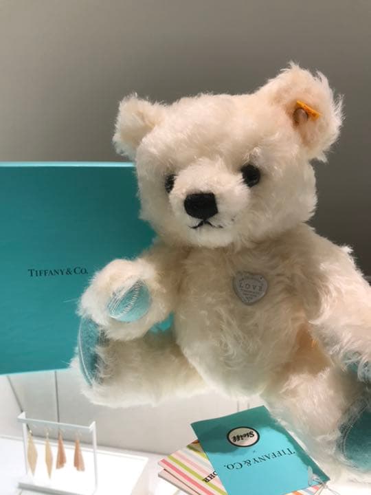未開封] ティファニー シュタイフ ホワイトテディベア - メルカリ