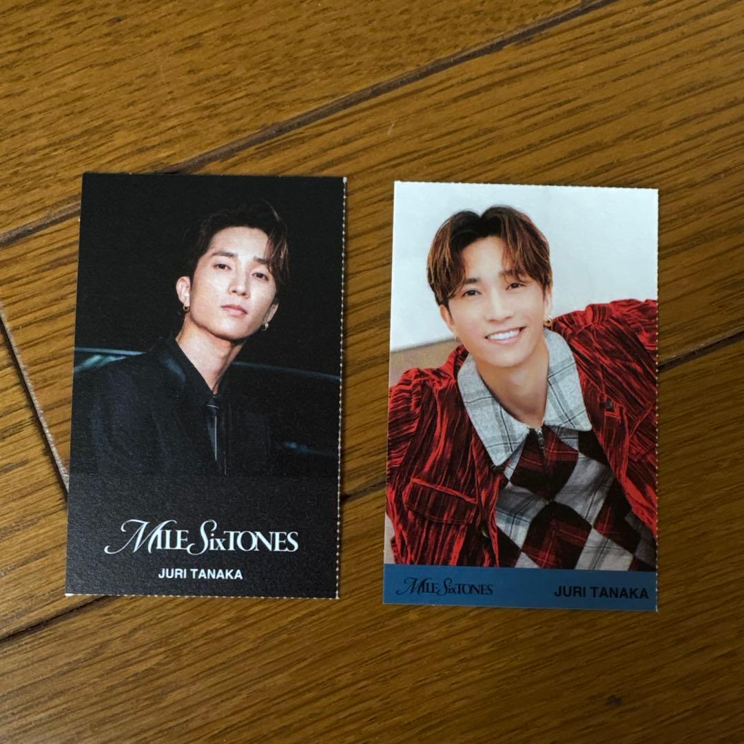 田中樹 MILESixTONES 初回盤 特典 IDカード SixTONES - メルカリ