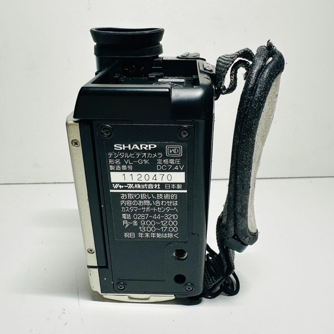 動作OK SHARP シャープ VL-G1K ビデオカメラ - メルカリ