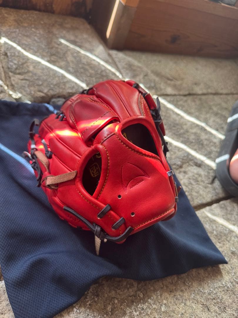 【最終値下げ】IPセレクト　アルモニーア　山本由伸　投手用グローブ アイピーセレクト】山本由伸投手の使うアルモニーアグラブ | ベース