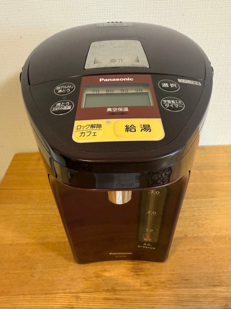 パナソニック 沸騰ジャーポット NC-SU404 4.0L【2022年製】