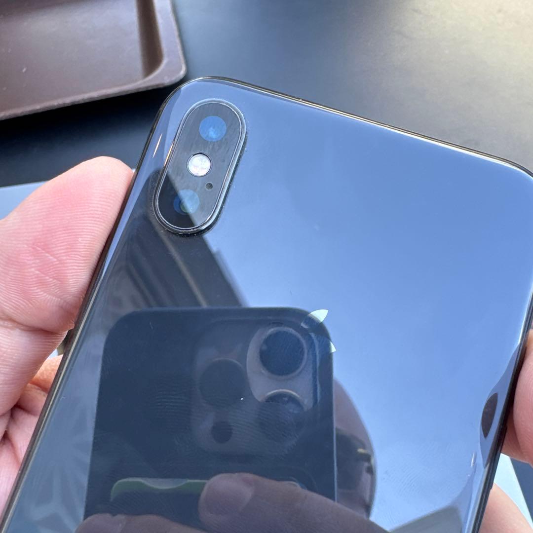 Apple iPhone X スペースグレー 本体 - メルカリ