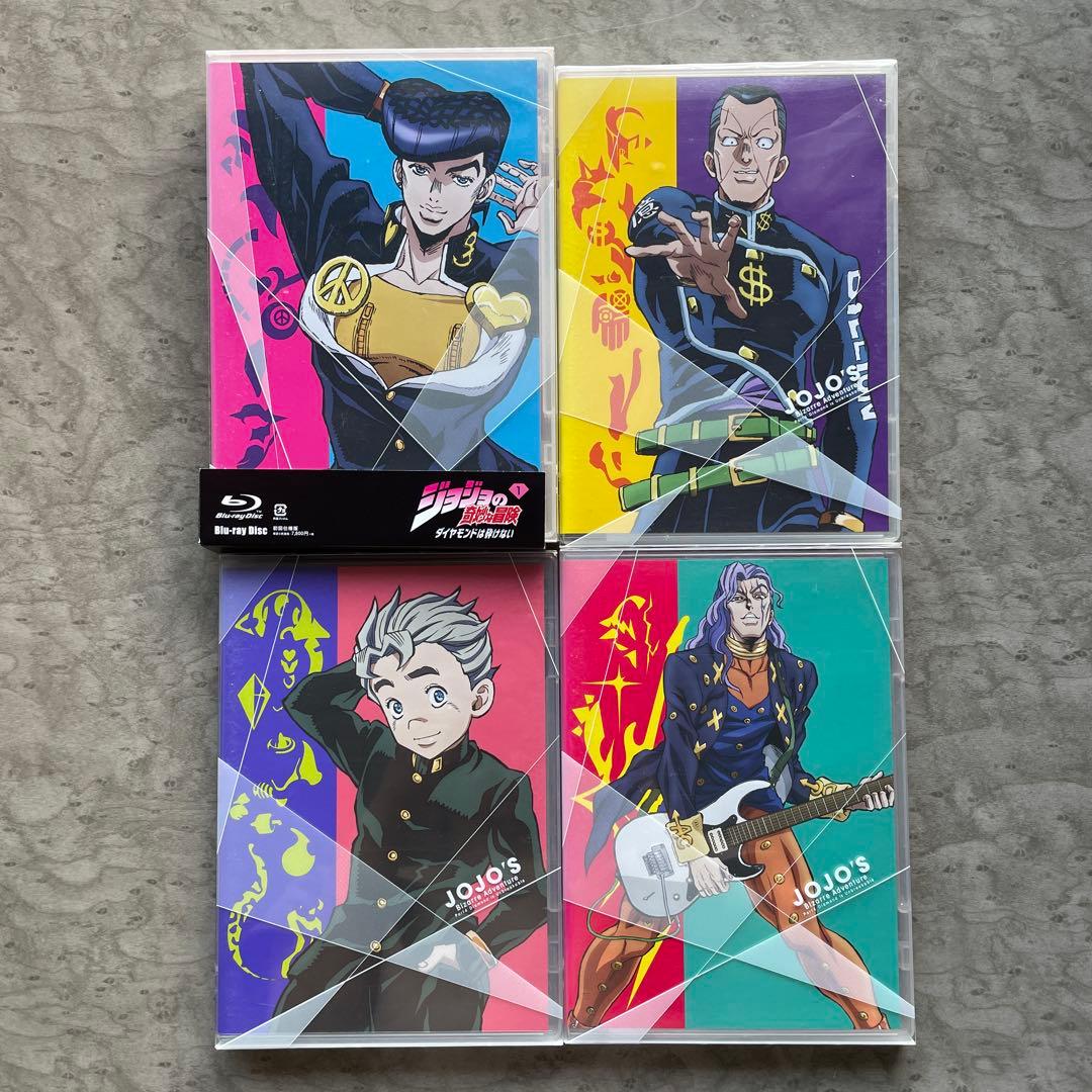 【Blu-ray】4部 ジョジョの奇妙な冒険 ダイヤモンドは砕けない 1巻〜4巻 ジョジョの奇妙な冒険 第4部 ダイヤモンドは砕けない 2／荒木飛呂彦