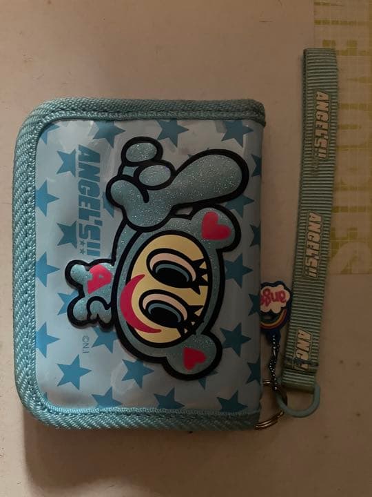 エンジェルブルー 折りたたみ財布 - メルカリ