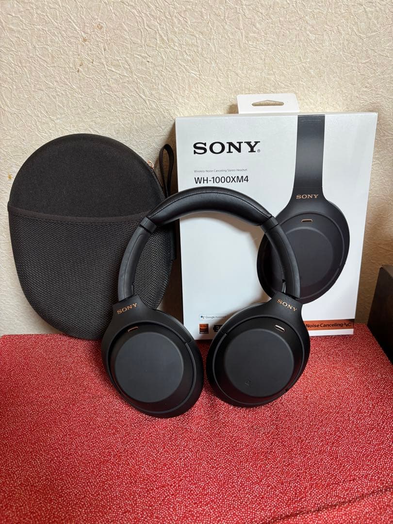 SONY WH-1000XM4 ブラック ソニー ワイヤレスヘッドホン 美品 Amazon.co.jp: ソニー ワイヤレスノイズキャンセリングヘッドホン WH