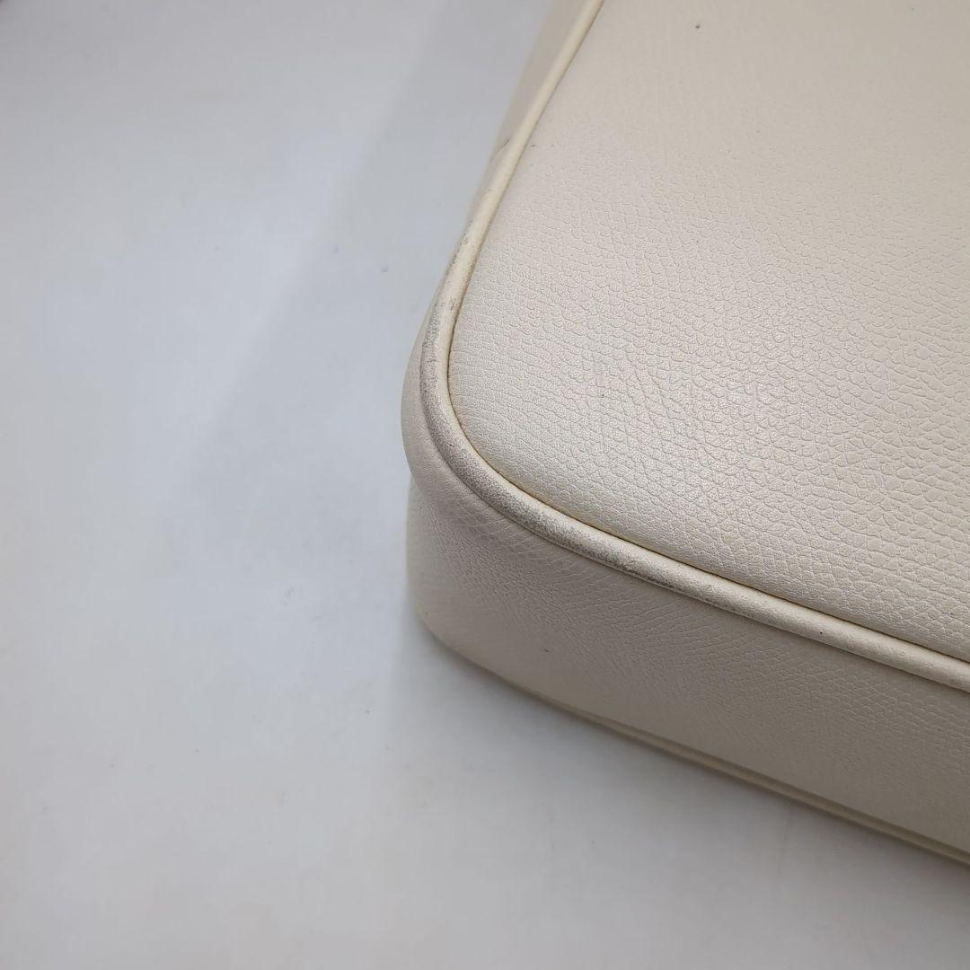 大人気✨️ ダブルハンドル ブリーフケース A4 白 アイボリー ビジネス