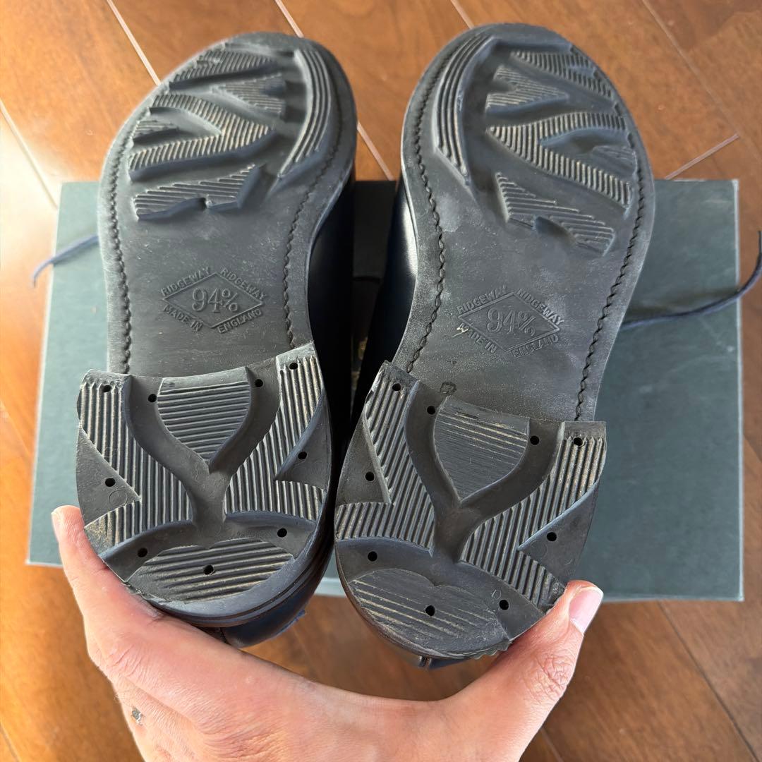 Crockett & Jones Moreton 7½ E ネイビー - メルカリ