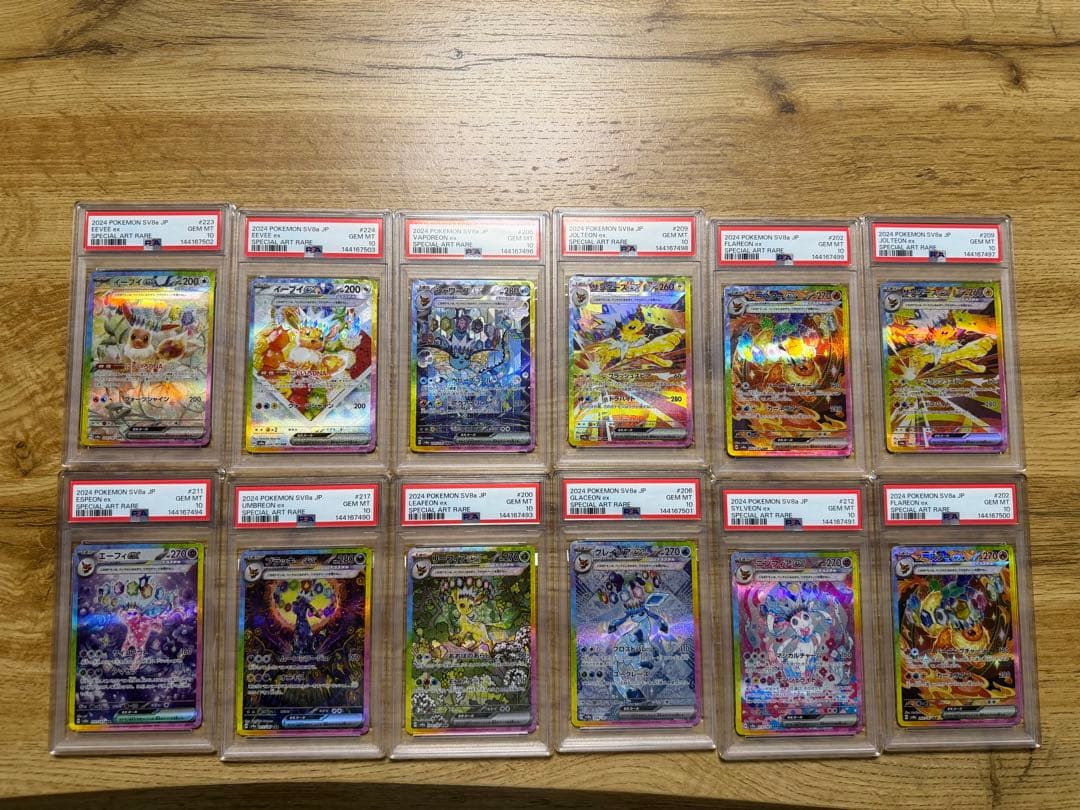 新 PSAケース PSA10 10枚ex ブイズSAR PSA10セット - メルカリ