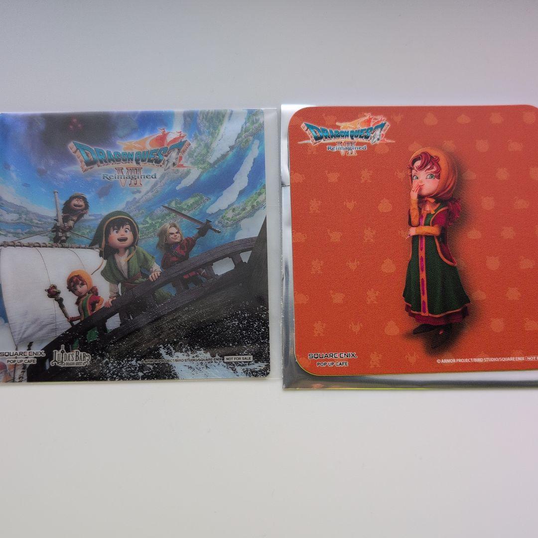 ドラクエ7 スタンプ特典＋マリベル】DQ7Rコラボ スクエニカフェ