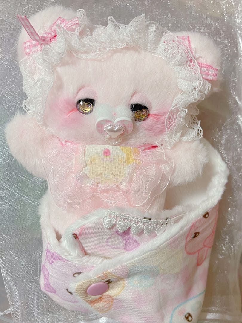 pream サンリオ くま 作家 テディベア ハンドメンド ぬいぐるみ