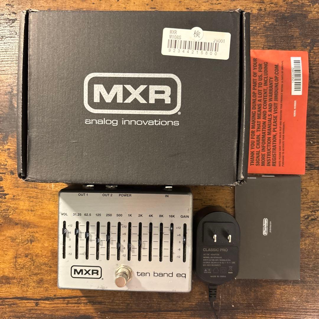 MXR M108S 10 Band Graphic EQ イコライザー Amazon | MXR◇ M108S 10 Band Graphic EQ/グラフィックイコライザー
