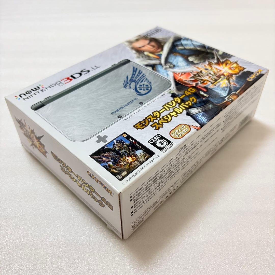ジャンク Newニンテンドー3DS LL モンスターハンター4Gスペシャル
